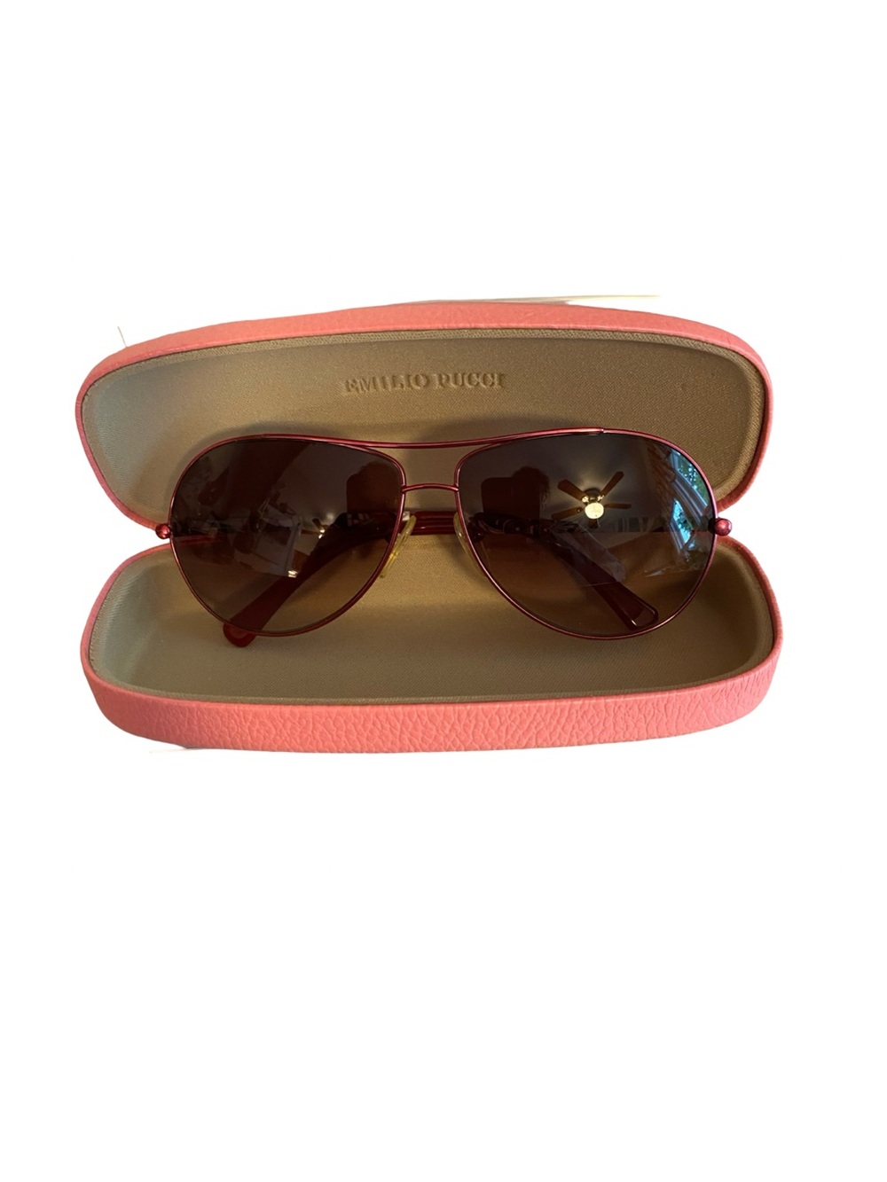 Emilio Pucci Aviator Sunglasses